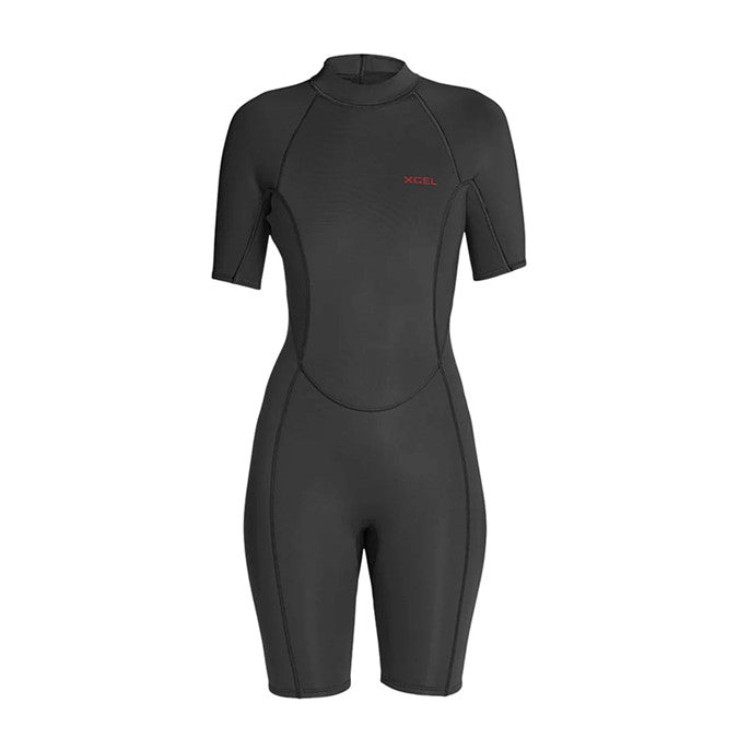 Xcel Women Springsuit Axis S'S 2mm B/Z Black