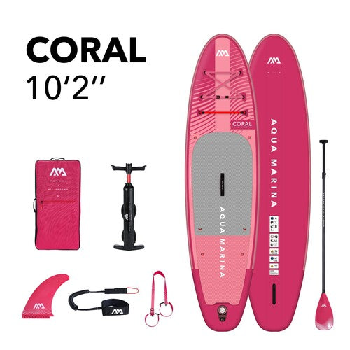 Aqua Marina CORAL 10'2 Inflatable Paddleboard