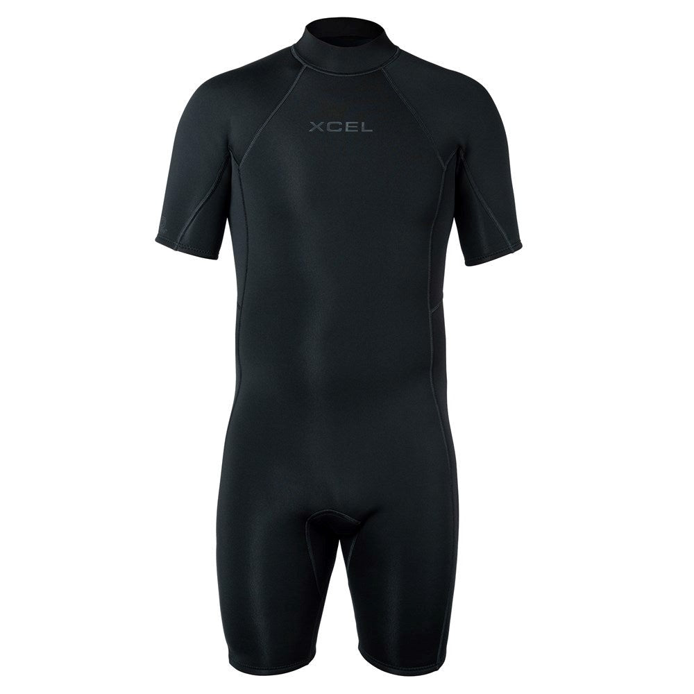 Xcel Men's Springsuit Axis S/S 2mm Black