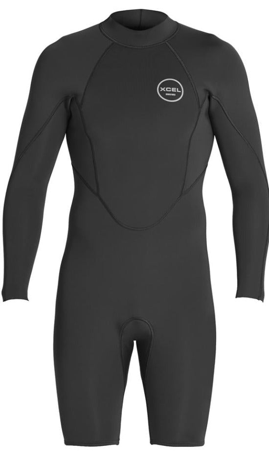 Xcel Men's Springsuit Axis L/S 2mm Black