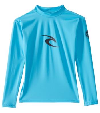 Rip Curl Junior Corpo L'S UV Tee Rashguard Blue