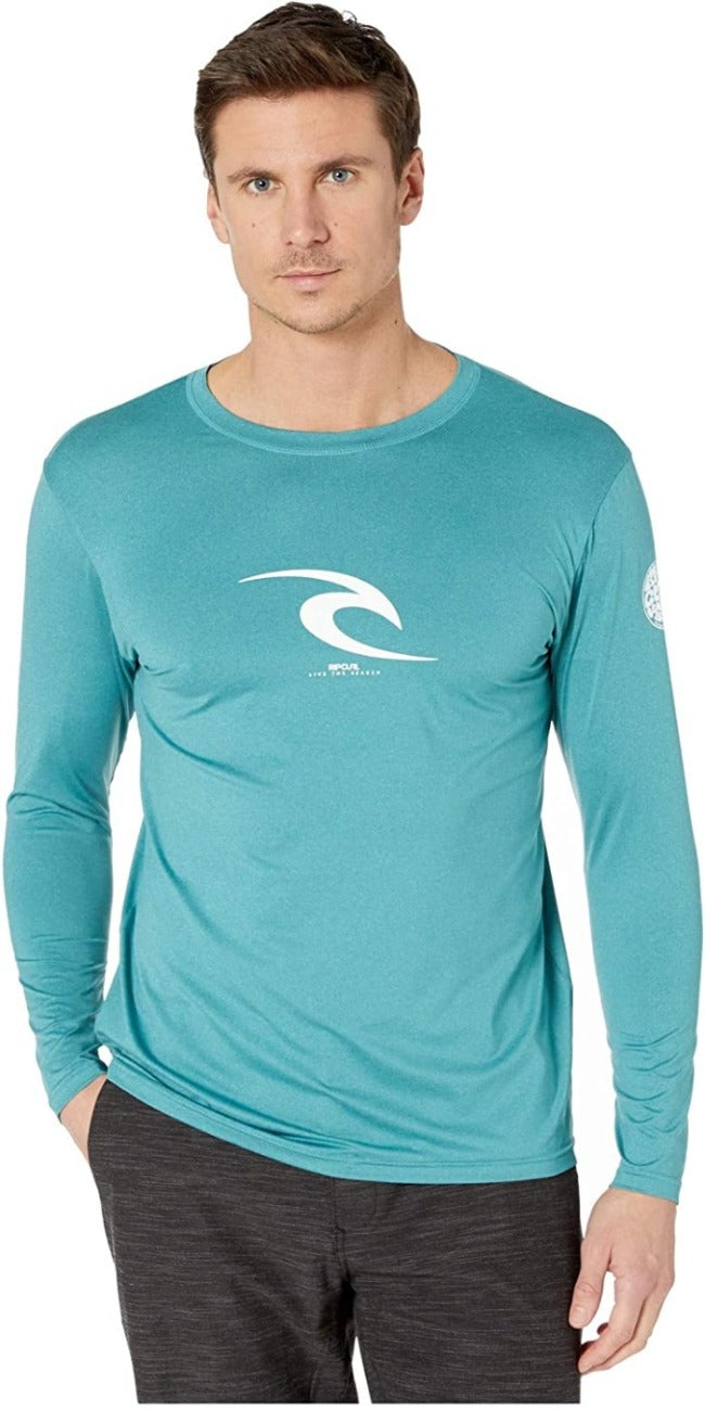 Rip Curl Icon Relaxed L'S UV Rashguard Teal