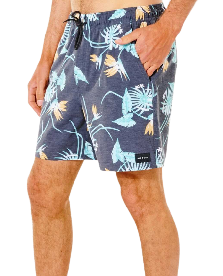 Rip Curl Marley Volley Laydays 17'' Boardshort Black
