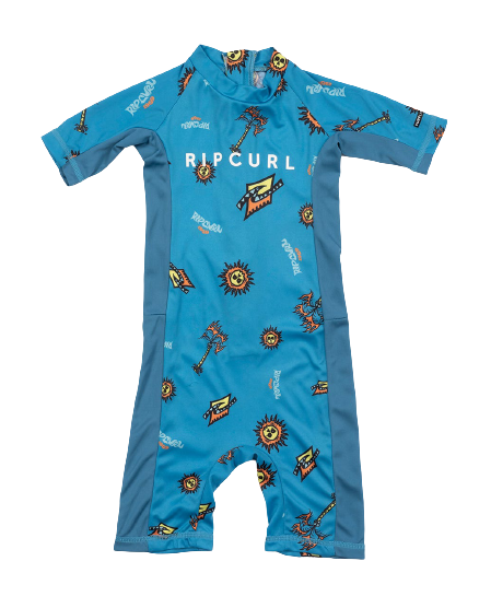 Rip Curl Kids One Piece UV Spring Blue