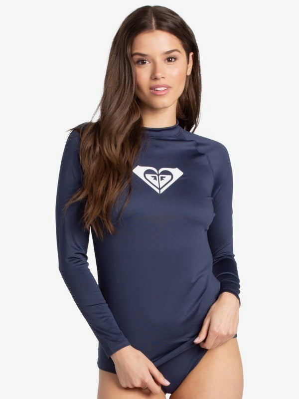 Roxy Whole Hearted UV L'S Rashguard Mood Indigo