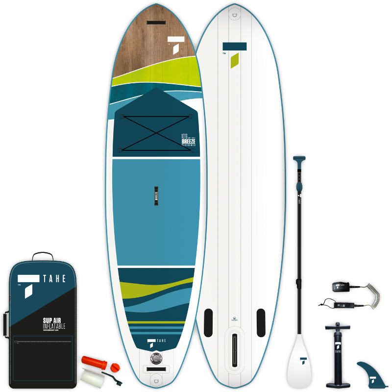 TAHE 10'6 Breeze Performer Air Pack Inflatable Paddleboard 2022