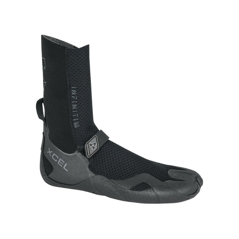 Xcel Boots Infiniti Round Toe 8mm Black