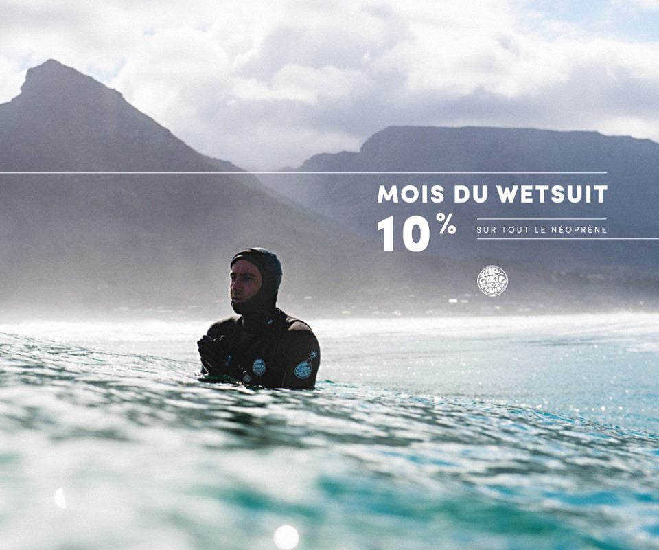 C'est le mois du Wetsuit chez Southbird !