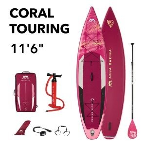 Aqua Marina CORAL Touring 11'6 Inflatable Paddleboard