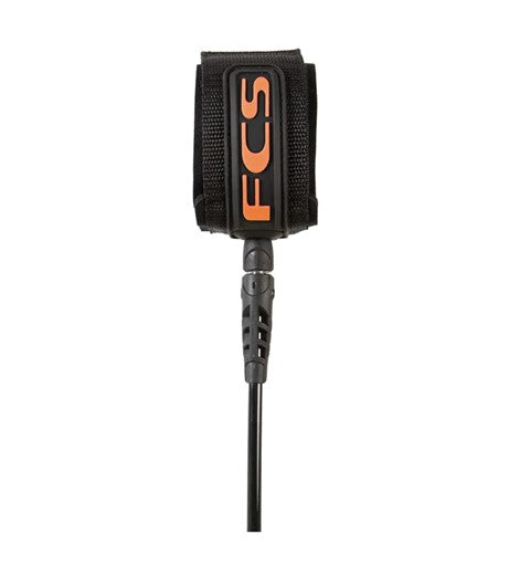 FCS 6'0 Regular Ankle Classic Series Leash Eclipse Black