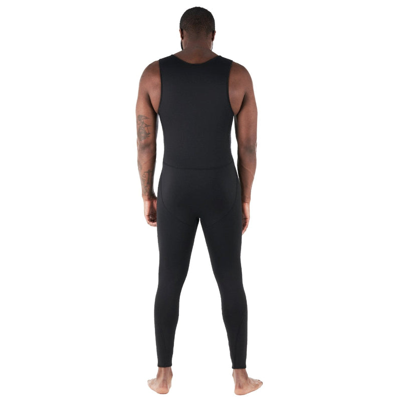 Level Six Farmer John 3mm Front Zip Wetsuit Black