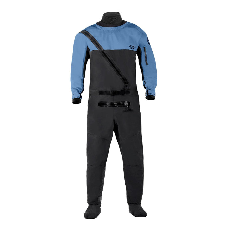 Level Six Loki Dry Suit Steel Blue ♻ (Sans PFAS)