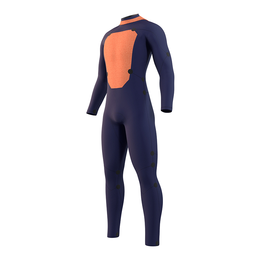 Mystic Wetsuit Star 4/3mm B/Z Global Blue