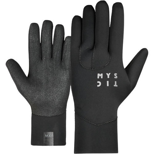 Mystic Ease Glove 2mm 5 Finger Black