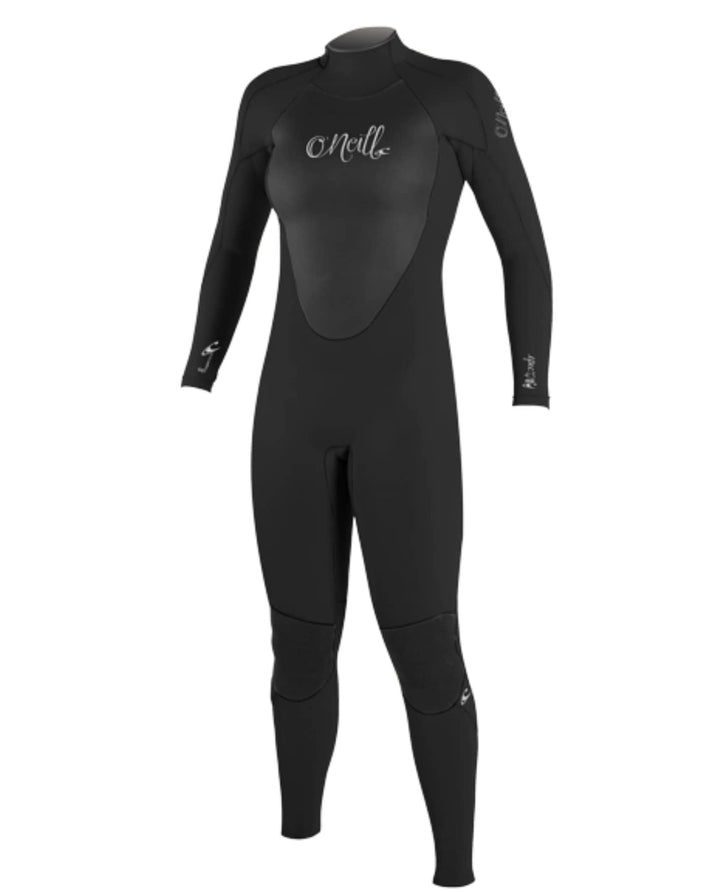 O'Neill Women's Wetsuit Epic Fullsuit BZ 4/3mm Black/Black