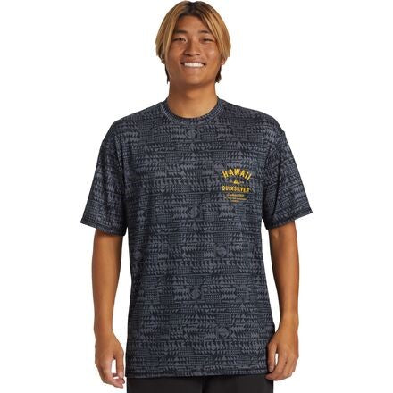 Quiksilver Hi Multiply S'S UV Surf Tee Quarry