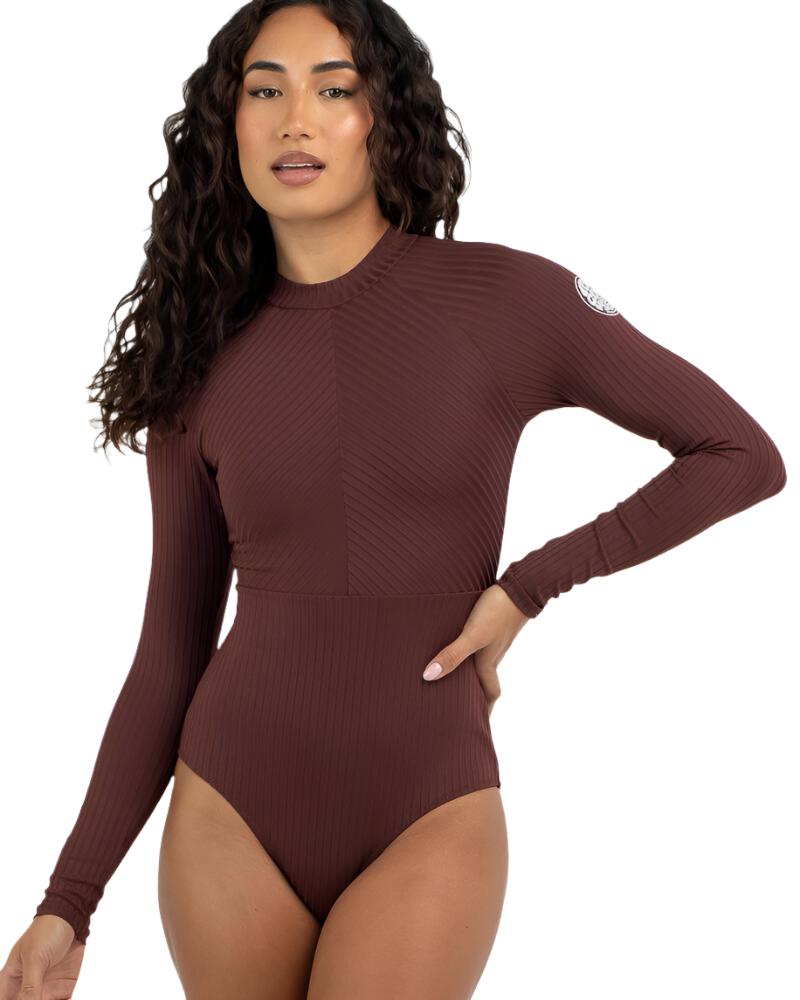 Rip Curl Premium Surf L'S UV Surf Suit Plum