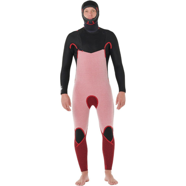 Rip Curl Wetsuit Dawn Patrol Hooded 5/4mm C/Z Black