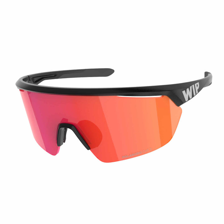WIP Gust Aero 2.0 Sunglasses Black Red
