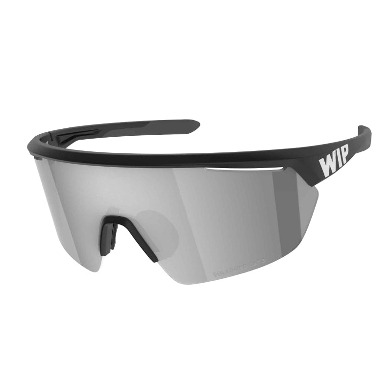 WIP Gust Aero 2.0 Sunglasses Silver Black