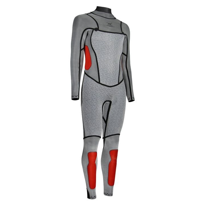 WIP Steamer MK3 5/4/3mm Wetsuit C/Z Black-1