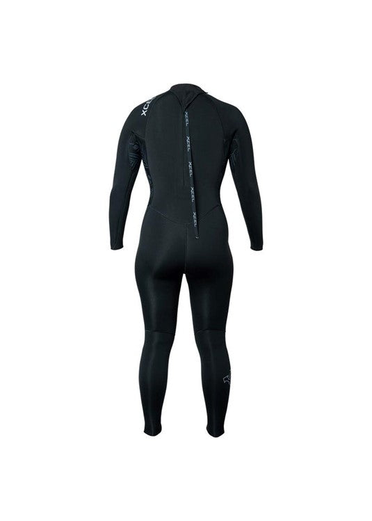 Xcel Wetsuit Axis Ocena Fullsuit 3/2mm B/Z Black/Black Palm-1