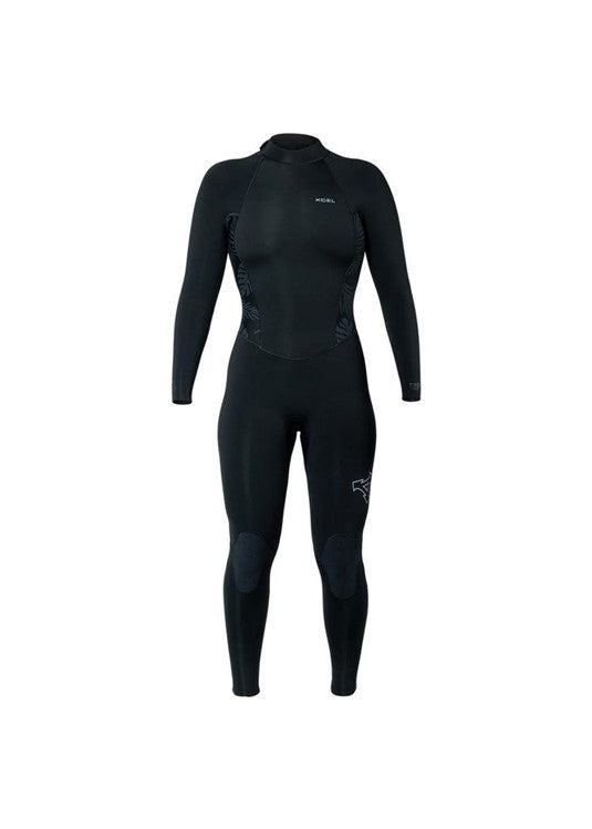 Xcel Wetsuit Axis Ocena Fullsuit 3/2mm B/Z Black/Black Palm