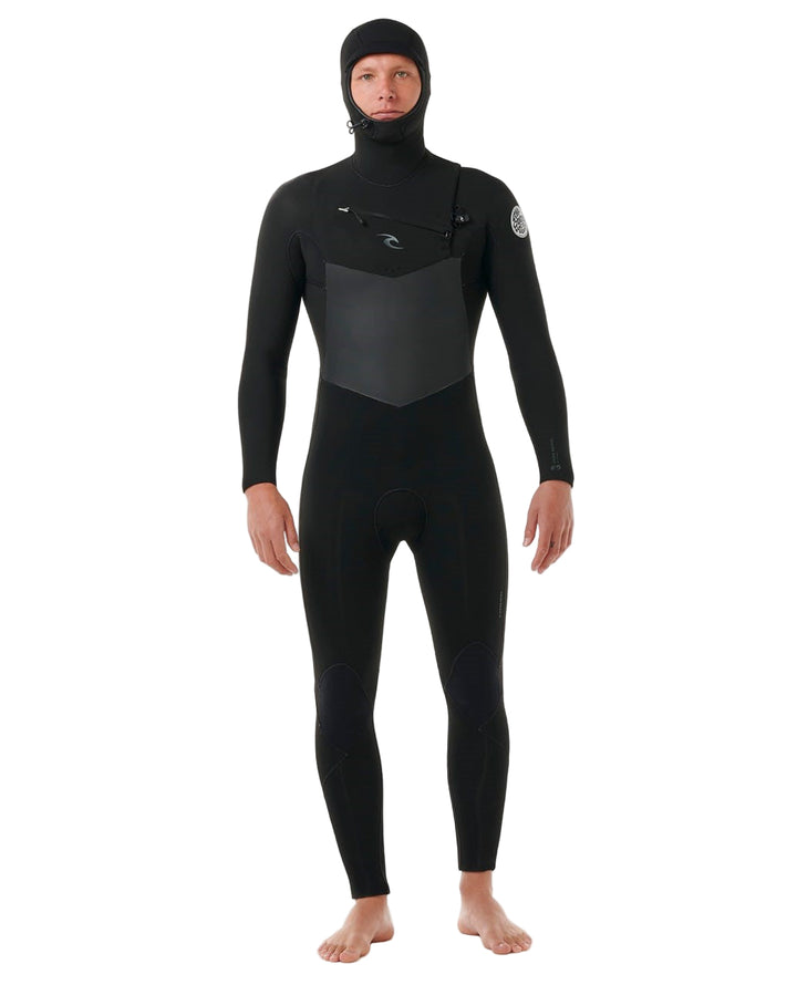Rip Curl Wetsuit Dawn Patrol Hooded 5/4mm C/Z Black