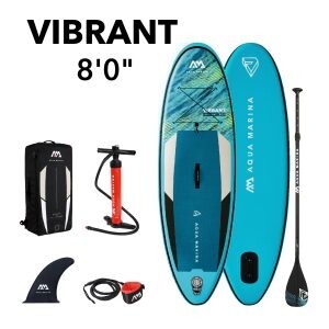 Aqua Marina VIBRANT 8'0 Inflatable Paddleboard