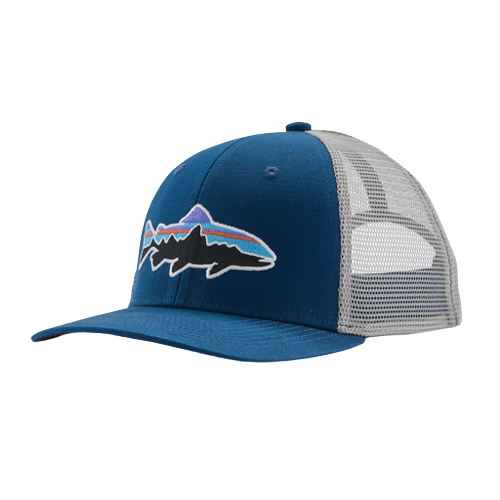 Patagonia Fitz Roy Trout Trucker Hat Lagom Blue