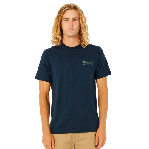 Rip Curl Mod Tropics T-Shirt Dark Navy