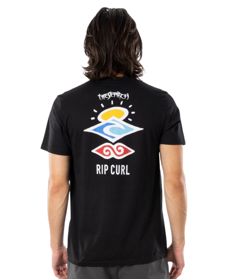 Rip Curl Search Icon T-Shirt Black