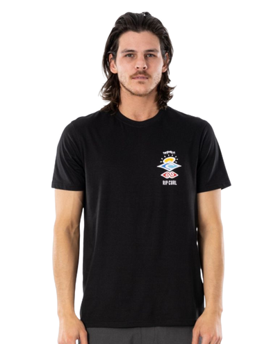 Rip Curl Search Icon T-Shirt Black