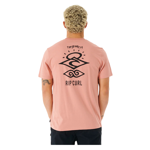 Rip Curl Search Icon T-Shirt Dusty Rose