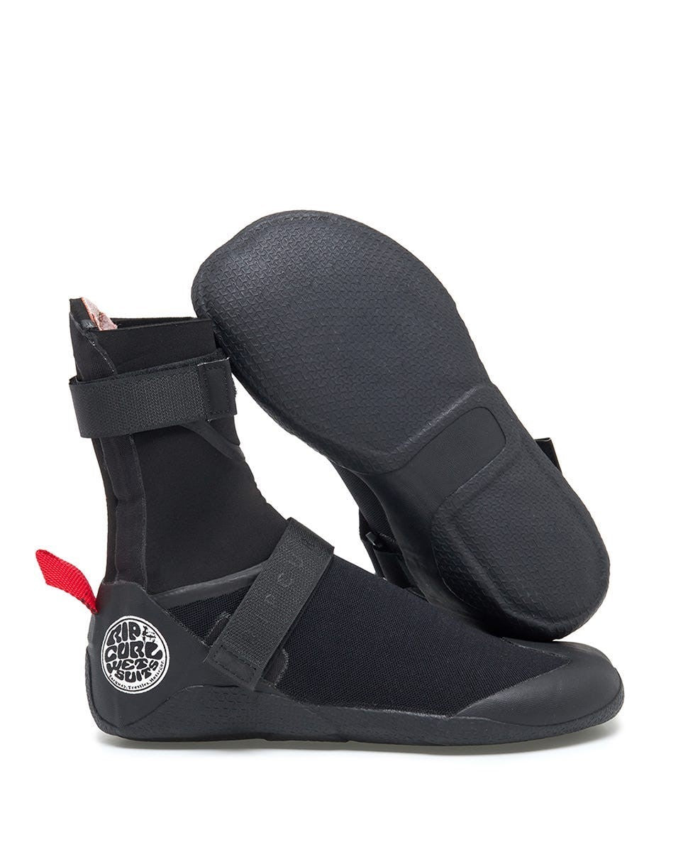 Rip Curl Flash Bomb Boots Hidden Split Toe 3mm Black 2.0