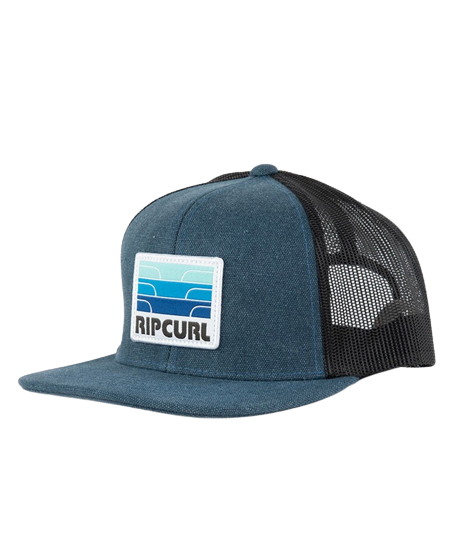 Rip Curl Surf Revival Logo Trucker Hat Navy