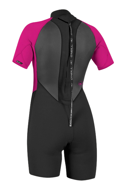 O'Neill Women Springsuit Reactor-2 S/S BZ 2mm Black/Berry