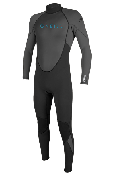 O'Neill Youth Wetsuit Reactor-2 Fullsuit BZ 3/2mm Black/Graphite