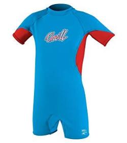 O'Neill Toddler O'Zone UV One Piece Rashguard Blue