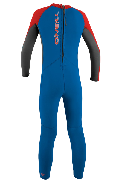 O'Neill Toddler Wetsuit Reactor-2 Fullsuit BZ 2mm Ocean/Graph/Red