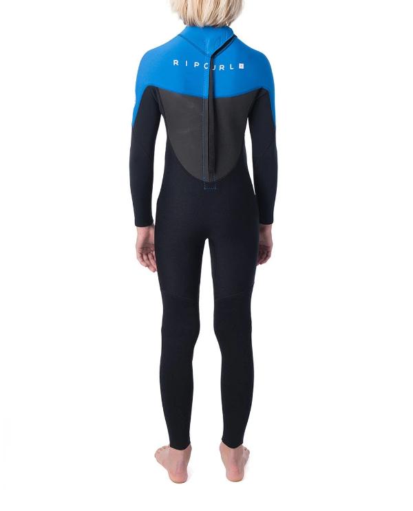 Rip Curl Wetsuit Junior Omega 4/3mm B/Z Blue