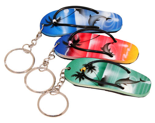 Sandals Keychain Painted