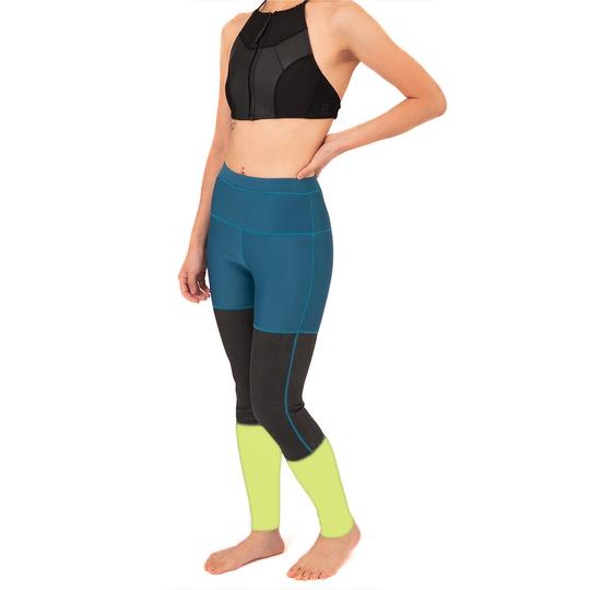 Level Six Women's Storm Neoprene Leggings Sunny Lime
