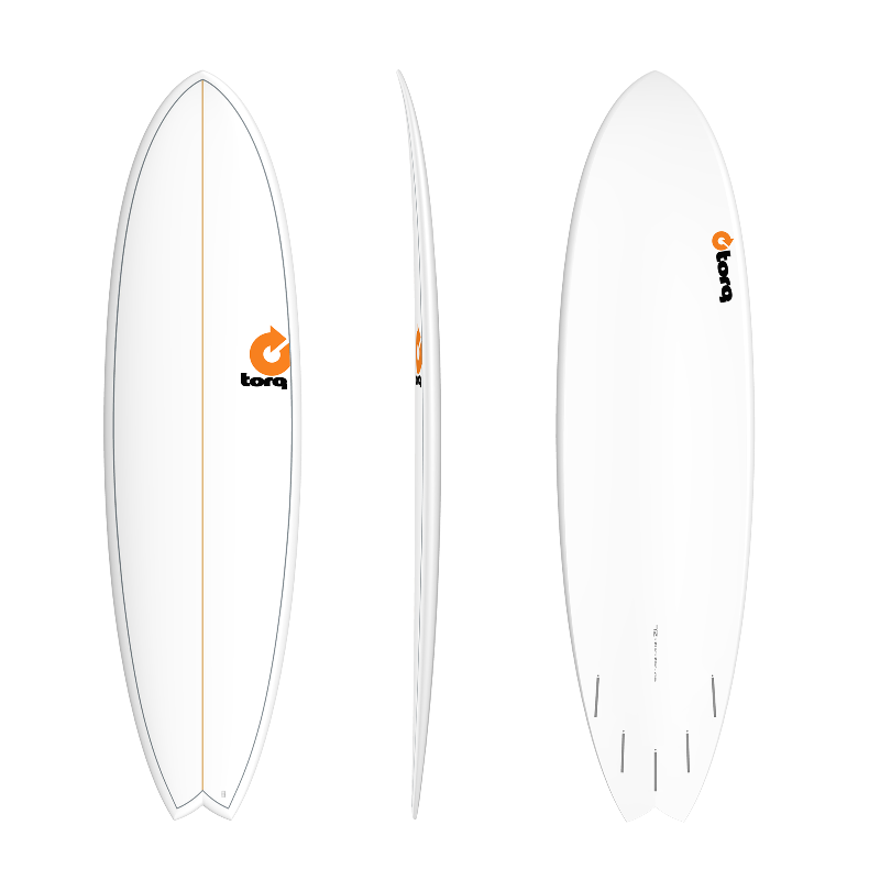 TORQ Surfboard 7'2 Fish Pinline