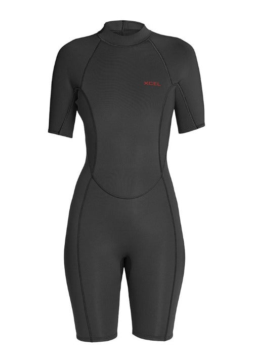 Xcel Women Springsuit Axis S'S 2mm B/Z Black