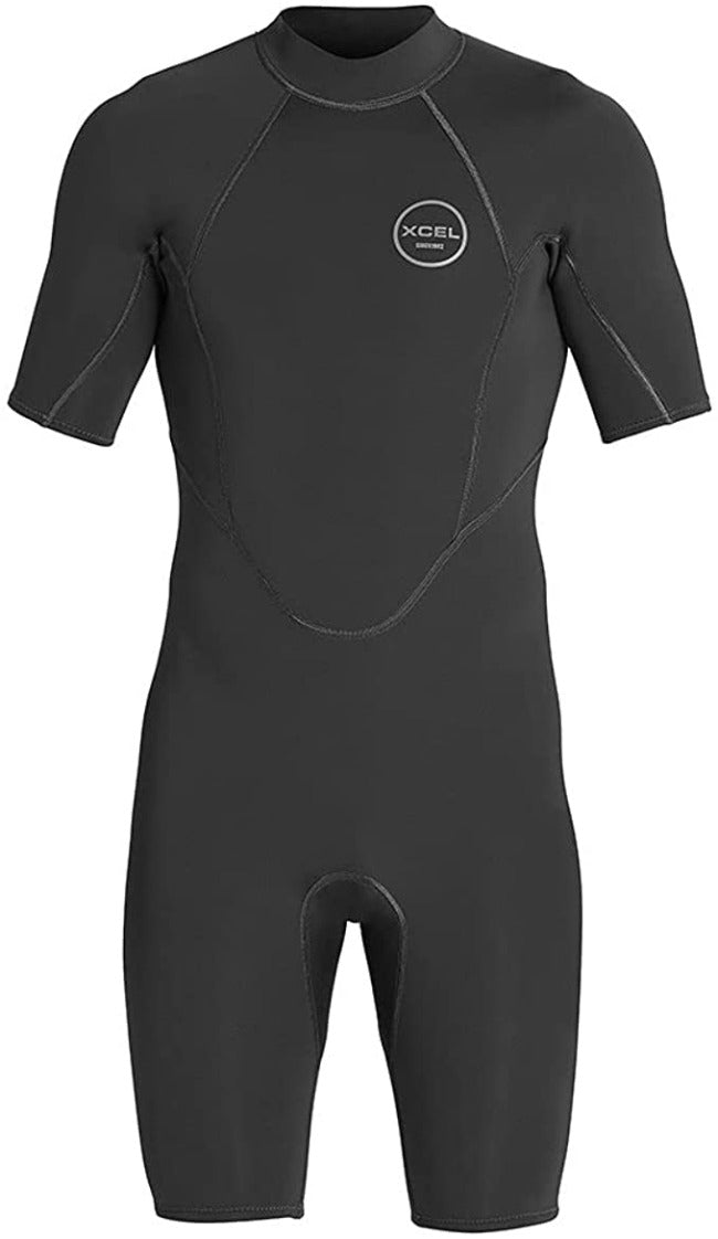 Xcel Men's Springsuit Axis S/S 2mm Black