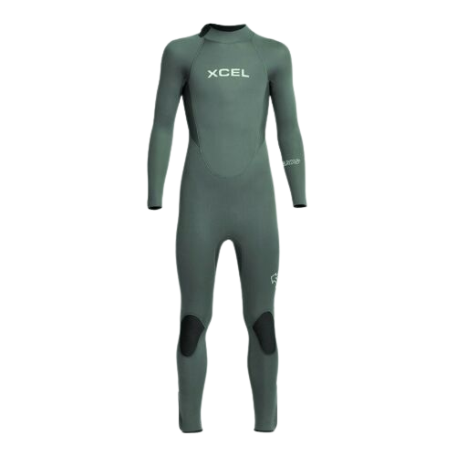 Xcel Wetsuit Youth Axis 3/2mm B/Z Tin Foil
