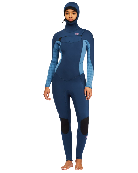 Billabong Wetsuit Synergy Hooded 5/4mm C/Z River