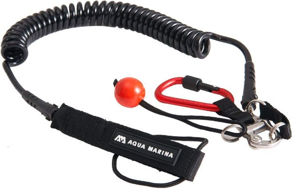Aqua Marina 9' Quick-Release SUP Leash Black