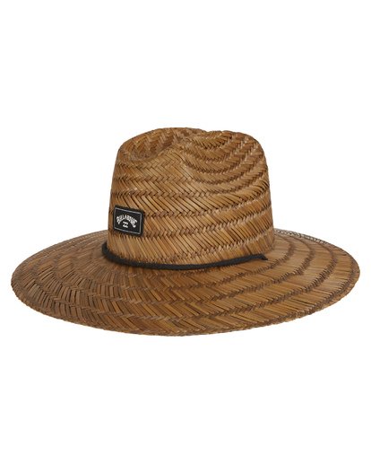 Billabong Tides Straw Lifeguard Hat Brown